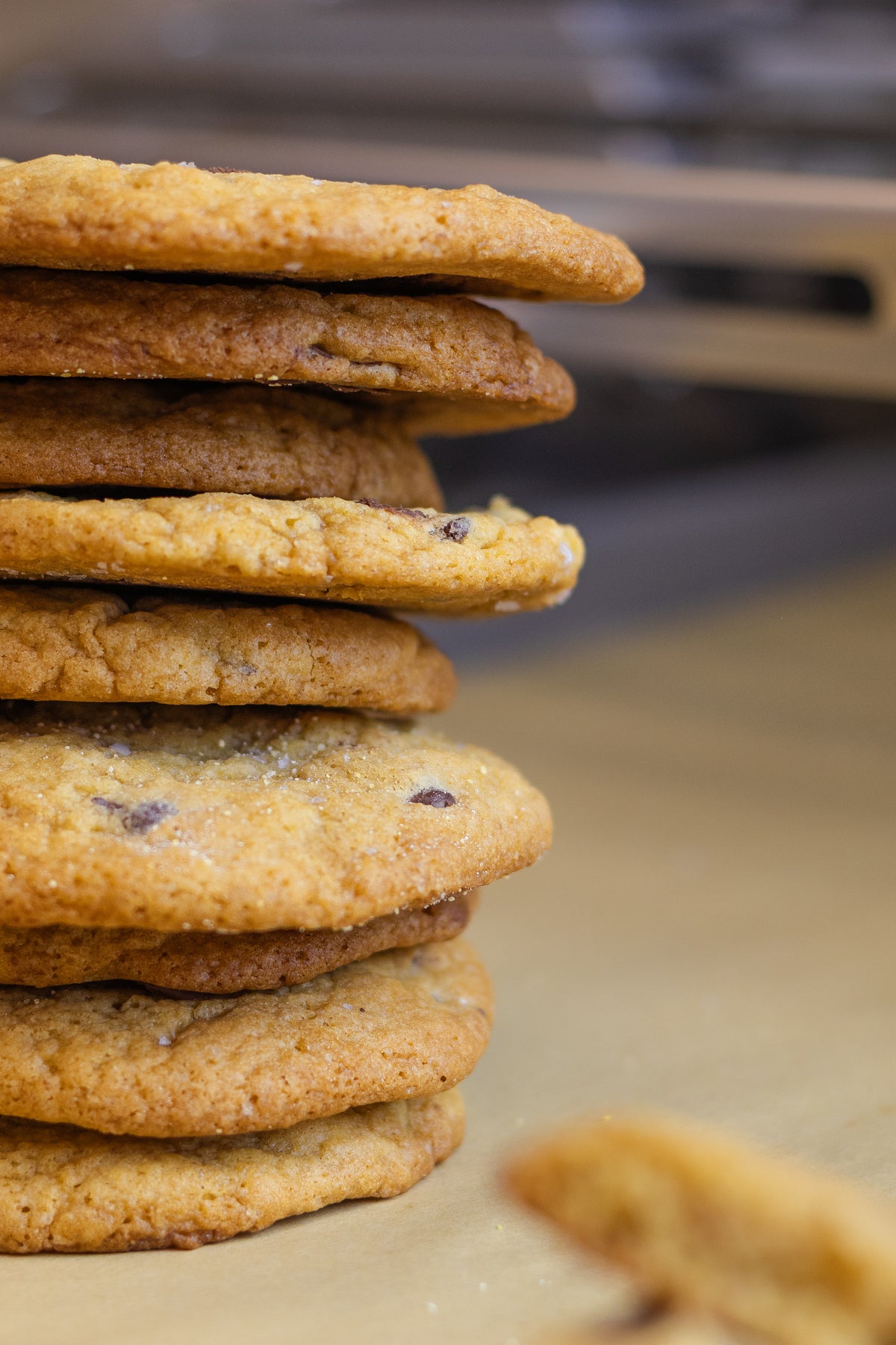 Browned Butter Sourdough Chocolate Chip Cookies